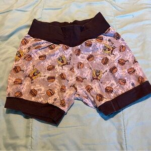 Handmade in Canada & Small Shop Snuggabumz SpongeBob Shorts - Size 5